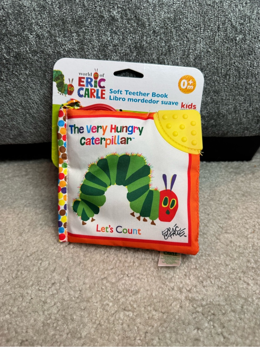 Eric Carle The Very Hungry Caterpillar Soft Teether Baby Book – NWT
